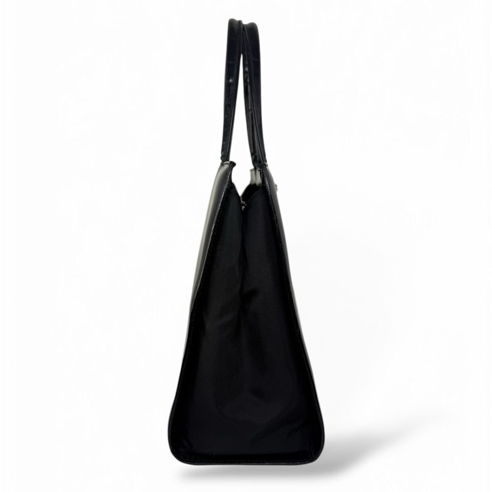Christian DIOR Black Leather Lady D Tote - Picture 8 of 16